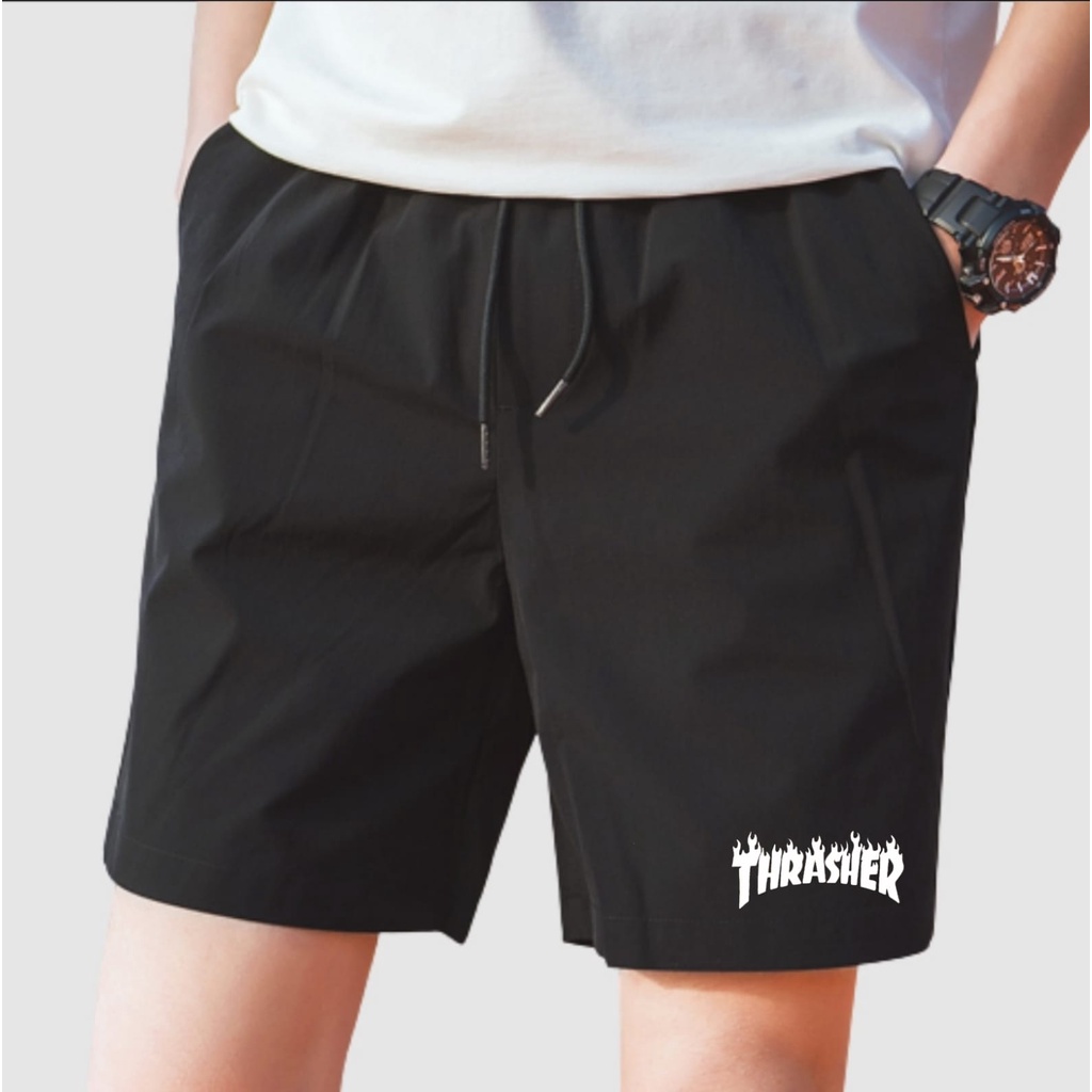 Bermuda shorts Tactel Thrasher skate praia verão street oferta