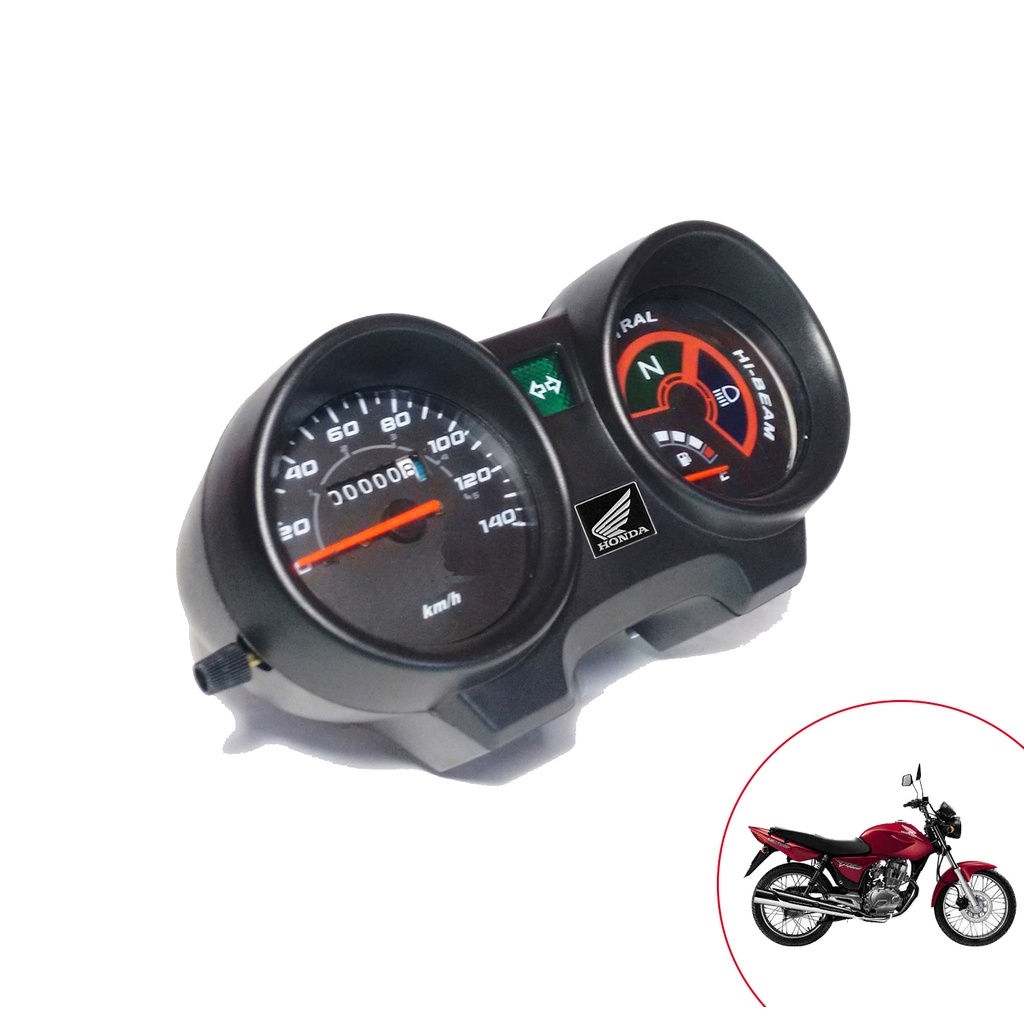 Painel Completo com Led Logo Honda Cg 150 Titan Fan Mix Ks Es 2004 a 2013 — imagem 2 de 2