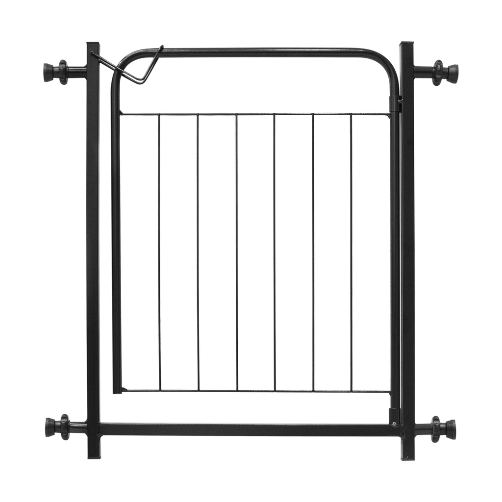 Grade P/ Porta Portão Pressão Pet Cães Criança 78-82cm Cerca Para Pet