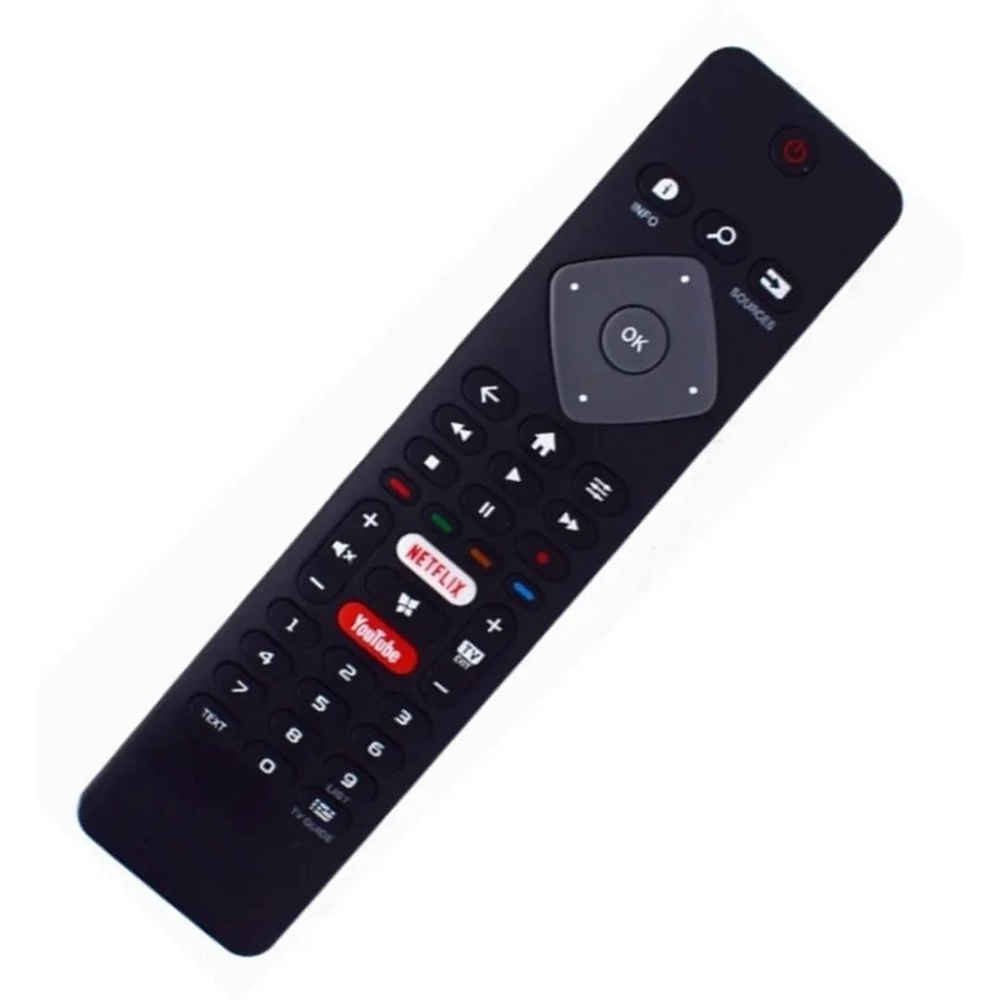 CONTROLE REMOTO PARA TV PHILIPS 55PUG6102 55PUG6102/78 55PUG6513 LED SMART
