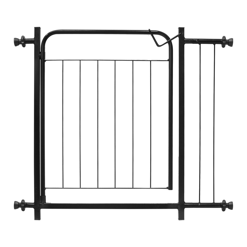 Grade P/ Porta Portão Pressão Pet Cães Criança 69-74cm Cerca Para Pet