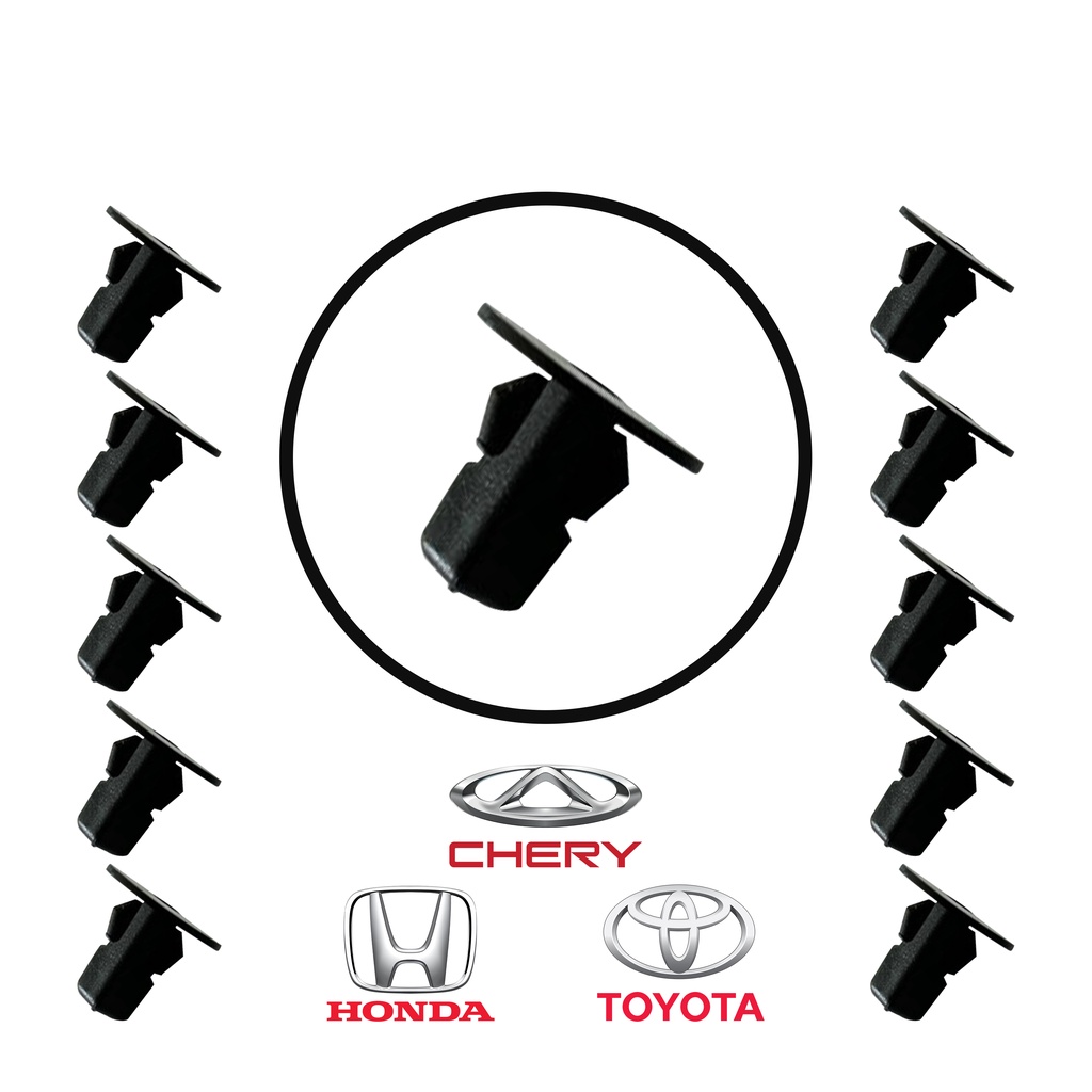 Bucha Do Parabarro Parachoque Toyota Rav4 Yaris Etios Hilux Camry Corolla 10, 20 Ou 50 unidades