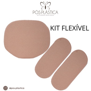 Placas Pós-Cirúrgicas Flexíveis Espuma KIT abdômen e laterais em Oferta na Shopee