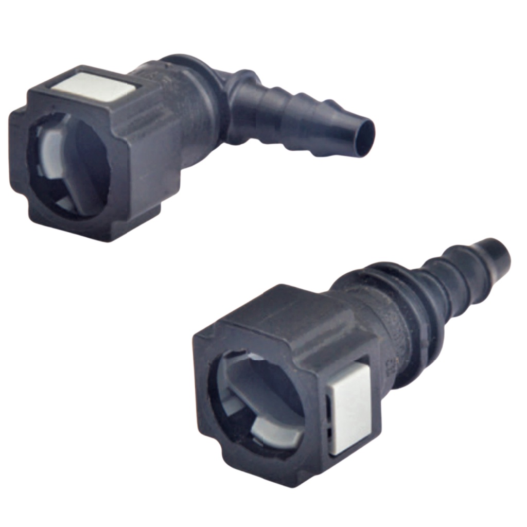 2 Conector Engate Rapido P/ Filtro Combustivel Fiesta Ka Ecosport 1.0 1.6 2.0 2003/2012 Zetec Rocam