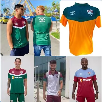 Fluminense 2023-2024 season goalkeeper Thai version football shirt 23/24 Fluminense goalkeeper T-shirt