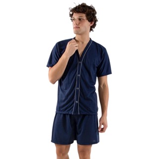 Pijama Americano Masculino / Pijama de Botão