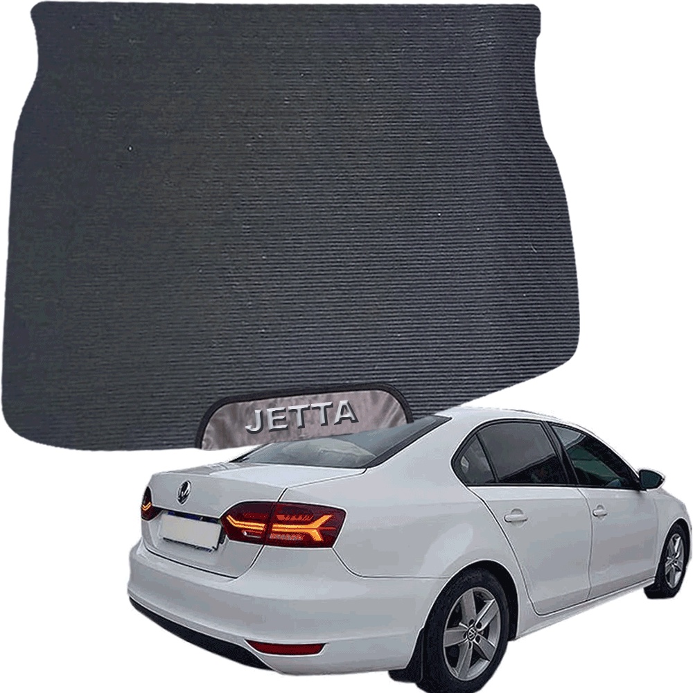 TAPETE EMBORRACHADO PARA PORTA MALA MALAS ESPECIFICO DO CARRO JETTA 11/...