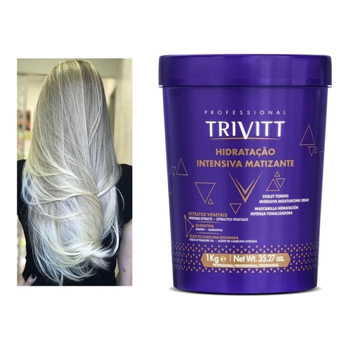 Hidratação Intensiva Matizante 1kg Trivitt Itallian em Oferta na Shopee