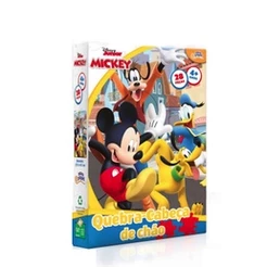Quebra Cabeça Disney Mickey Mouse 28 Peças Grandes - Toyster 8048