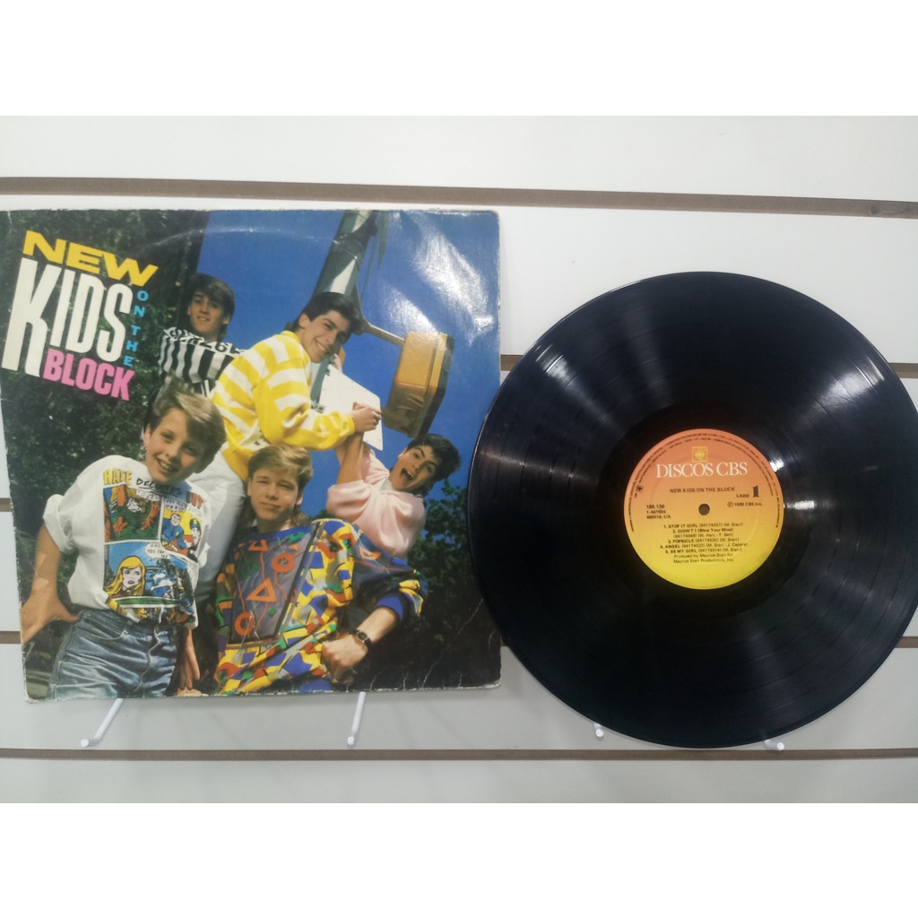 Lp Vinil New Kids On The Block - Stop It Girl 1986