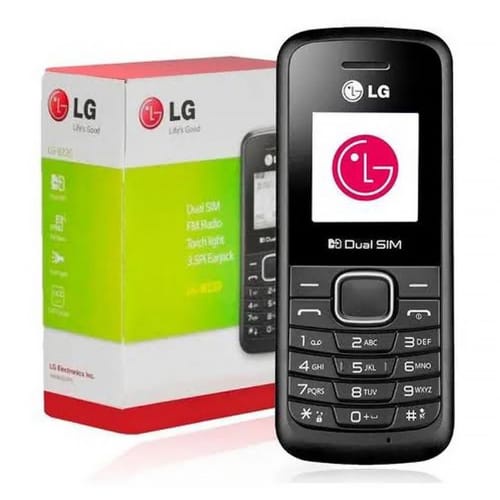 Celular Simples LG B220 Dual Chip Rádio FM de botão para Idoso