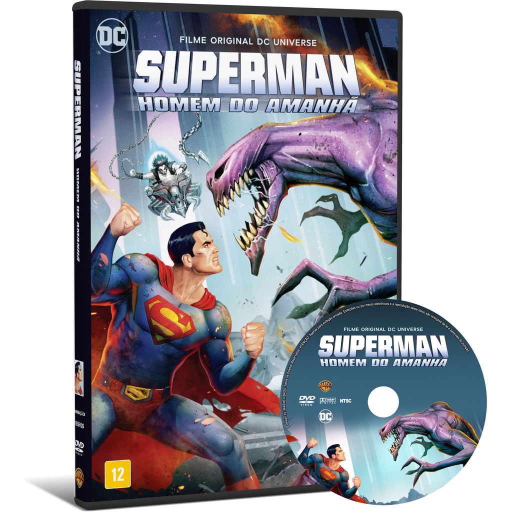 DVD Superman: O Homem do Amanhã (2020)