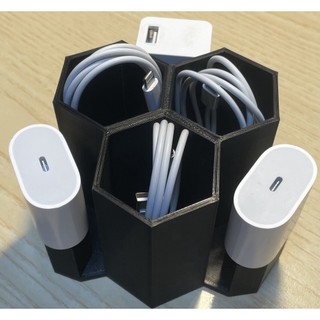 Organizador para carregador de celular casa ou escritório