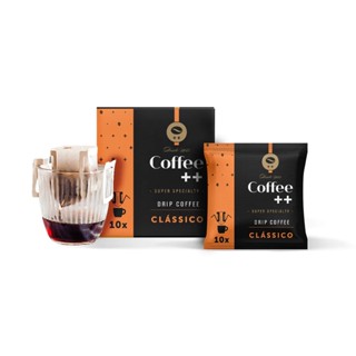Kit 10 Sachês Café Especial Clássico Coffee Mais - Drip Coffee
