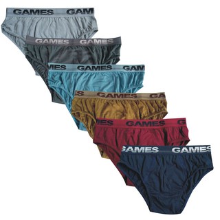 Kit 6 Cuecas Slip Puro Algodão Ótima Qualidade ADULTO em Oferta na Shopee