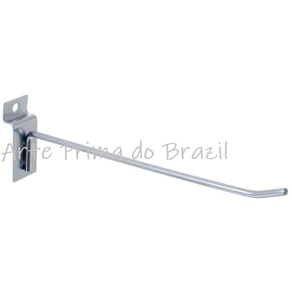 30 Ganchos Expositor Gondola Painel Mdf Canaletado Slatwall