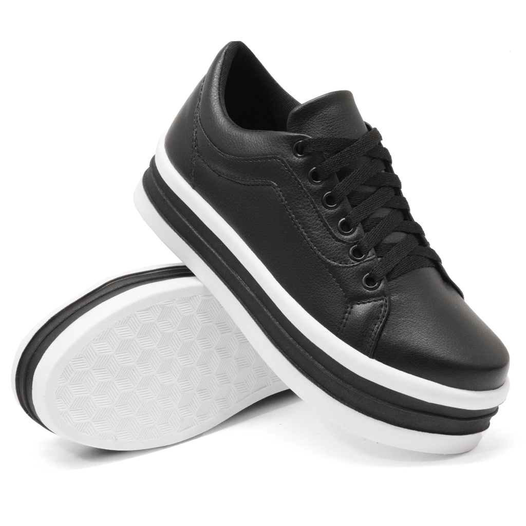 Tênis Feminino Casual Clássico Cano Baixo Adulto Presente