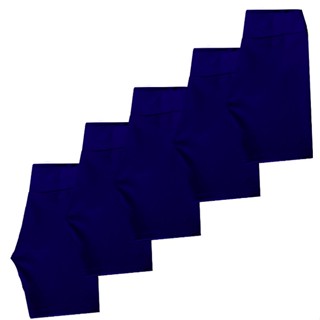 Kit 5 Short Bermuda Infantil Uniforme Escolar