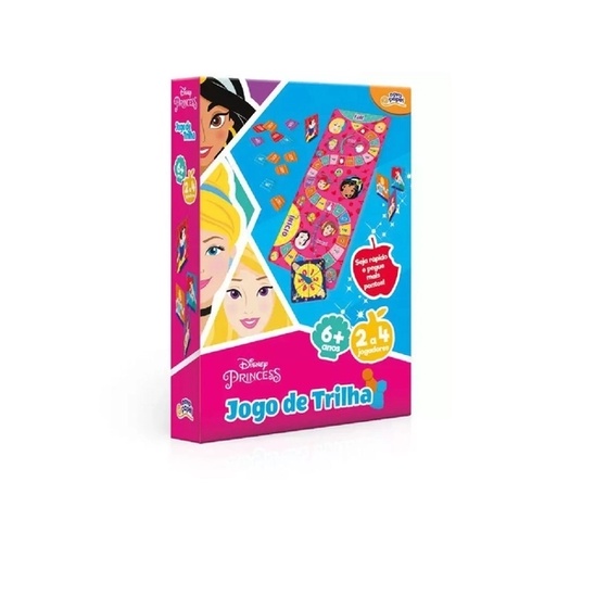 Jogo De Trilha Princesas da Disney - Toyster 8024 em Oferta na Shopee