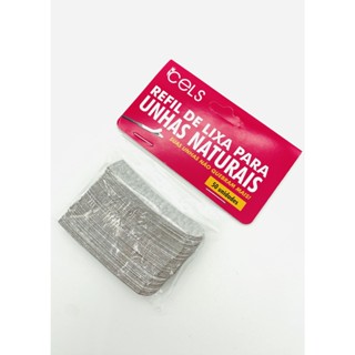 Refil de Lixa para Unhas Naturais - 50 unidades
