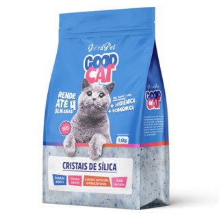 Areia Cristais de Sílica Grossa PetLike Good Cat para Gatos 1,6 kg