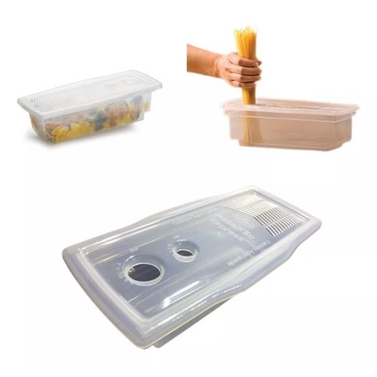 Pote P/preparar Massa/macarrão Direto No Microondas Plástico em Oferta na Shopee