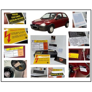 Kit Adesivos Corsa Wind 96 A 99 - (Motor E Mini-Frente) em Oferta na Shopee