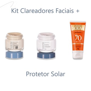 Protetor Solar Clareador Tratamento Melasma Manchas Escuras Espinhas Sardas Manchas de Sol FPS70 Abelha Rainha Pronta Entrega Envio Imediato