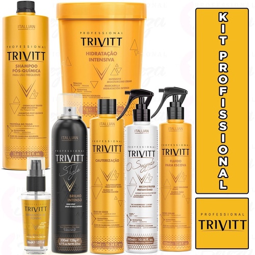 Kit Cauterização Trivitt Profissional Completo C/ 7 Itens