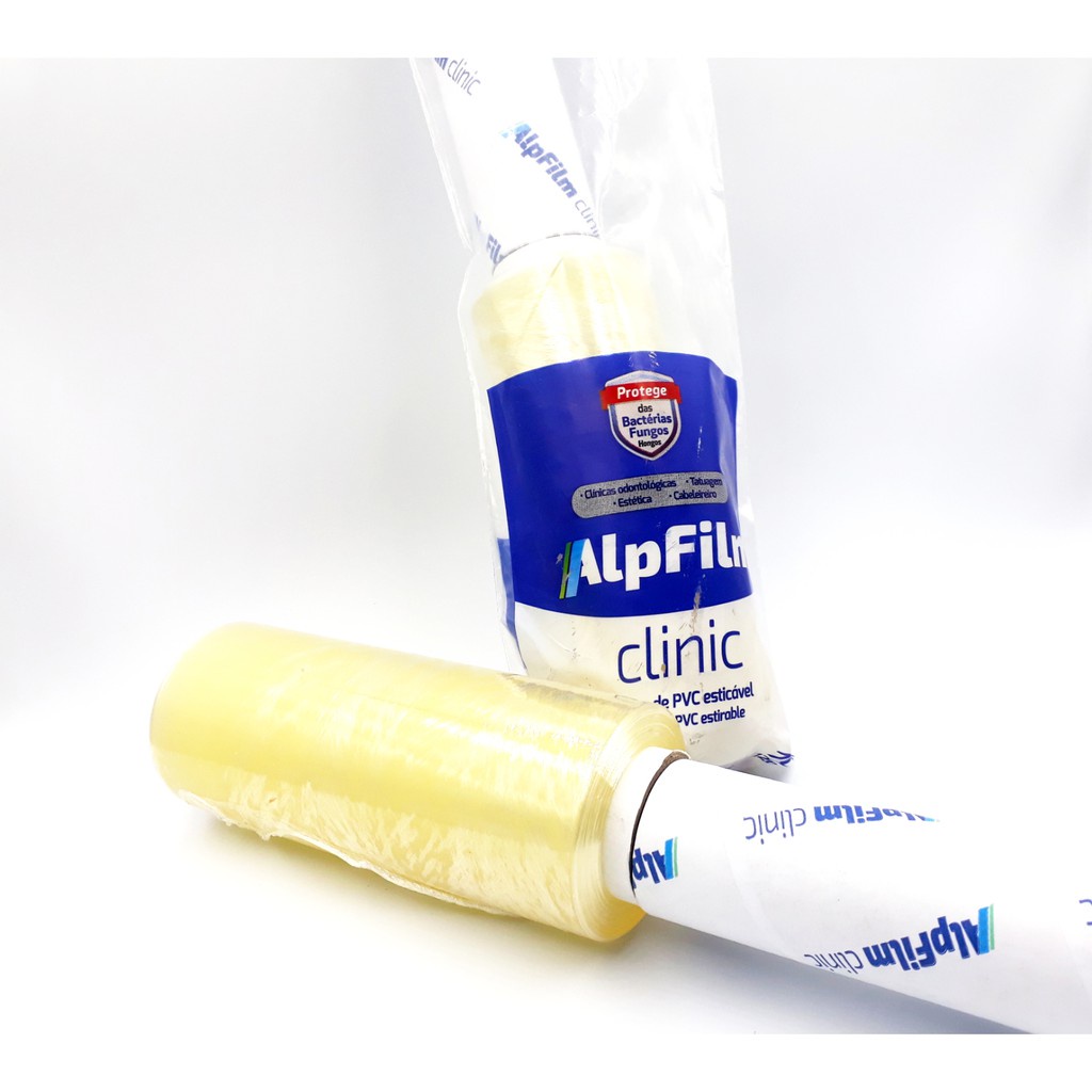 3 Rolo Bobina Plástico de Filme Pvc Cabo Giratório Multiuso 120cm x 70 Metros