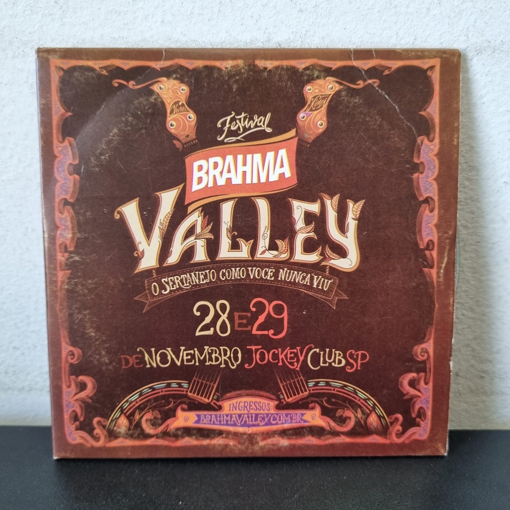 CD Promo Festival Brahma Valley - Anitta Ludmilla Colbie Caillat Gustavo Lima