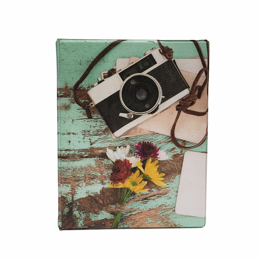 Álbum para fotos 10X15 para 200 Fotos - Linha Viagem