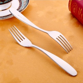12 Unidade Garfo De Jantar Aço Inox Material Seguro Reutilizável Delicado Polimento Proce…