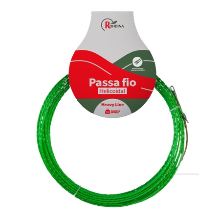 Espia Guia Sonda Passa Fio Helicoidal 15mts 150kg Rohdina