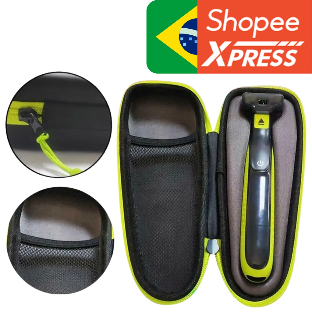 Bolsa Estojo Barbeador Oneblade Philips One Blade - Compacto