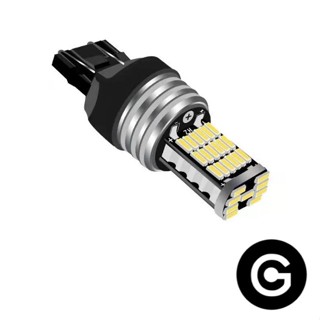 2x Lâmpada T20 Forte Brilho 45 LED 2 Polos Branco
