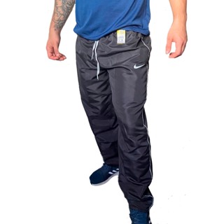 Calça Tactel Com Refletivo Confortável Lisa 3 Bolsos Unissex