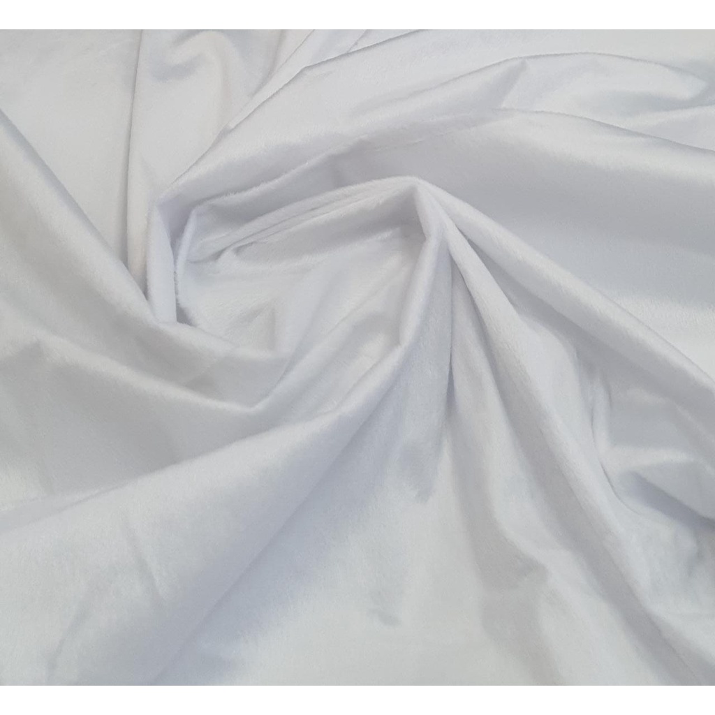 Tecido Velboa Pelúcia Soft Varias Cores Pelo Baixo 1x1,50mt 100% Poliester