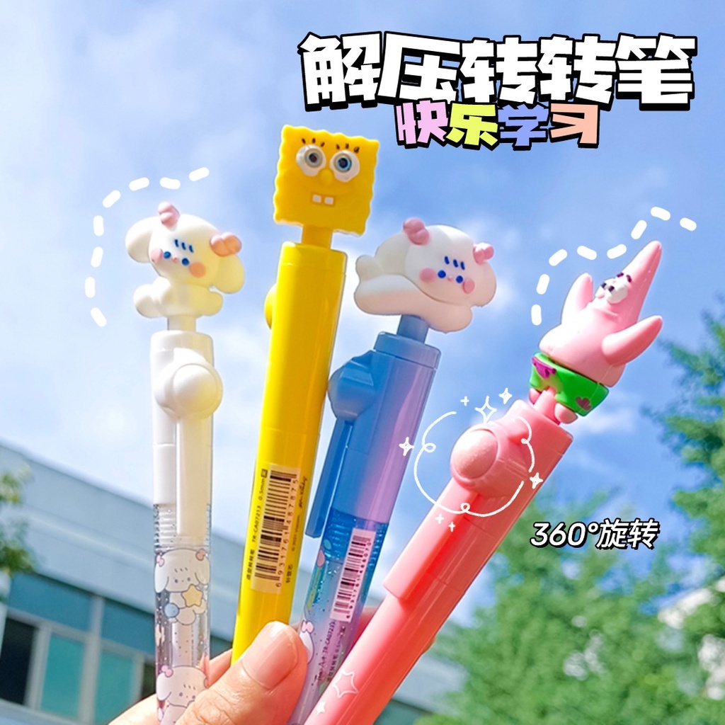 Nova Caneta Giratória Criativa Descompressiva