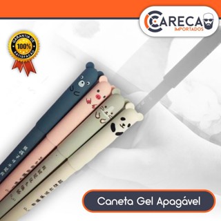 Caneta Gel Apagável Desenho Bichinhos - Torne a Escrita Divertida e Prática