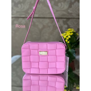 Bolsa SL Vick Emborrachada Transversal De Ombro Tiracolo Promoção