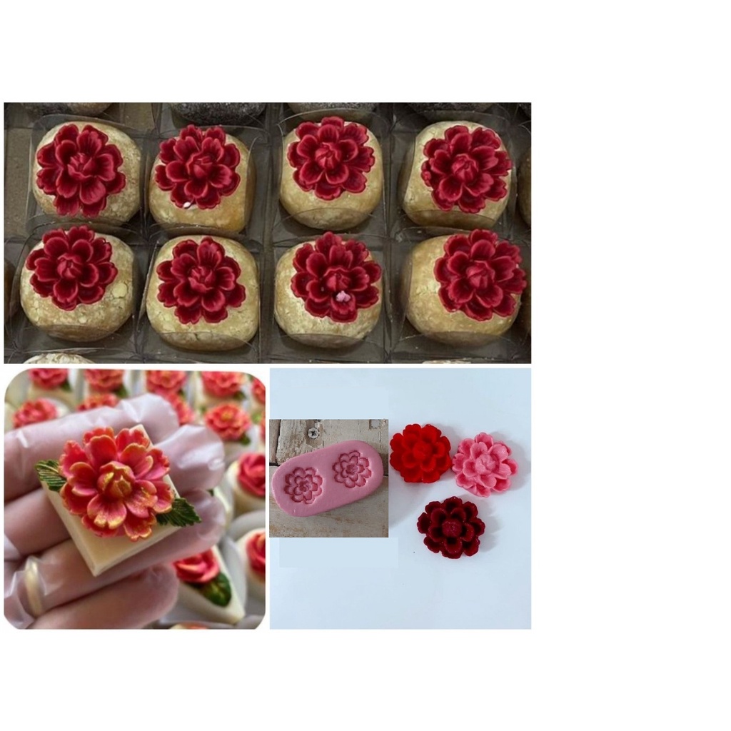 Molde de silicone Rosinhas / rosas / flores / flor / jardim / DOCES FINOS / brigadeiro sem o cortador para doces, biscuit, artesanato, festa de aniversário