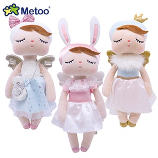 Original Metoo Angel Anjo Doce Coelho Brinquedos De Pelúcia Bonitos Presente De Natal
