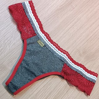 Calcinha Ariana fio duplo mescla Ref.496