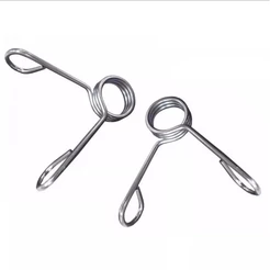 Par de Presilhas para Barra de Musculação 3 VOLTAS 25MM REFORÇADA PROFISSIONAL DIFERENCIAL DO MERCADO Halteres Profissional Academia Fitness Espiral Halter Anilhas