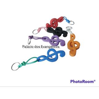 100 chaveiros clave de sol nota musical lembrancinhas