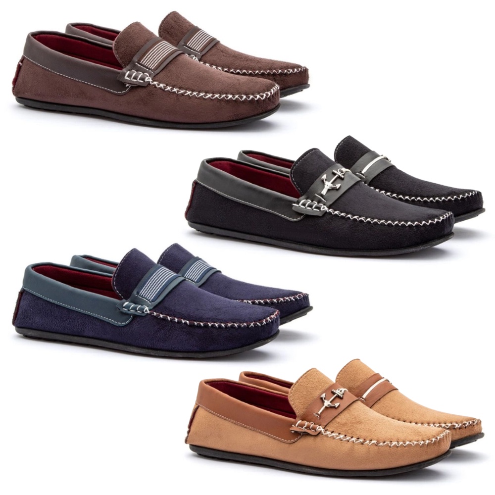 Kit 4 Pares de Mocassim Casual Masculino Extremo Conforto Lançamento