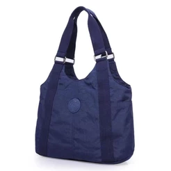 Bolsa feminina de ombro transversal estilo saco para escola academia passeio trabalho