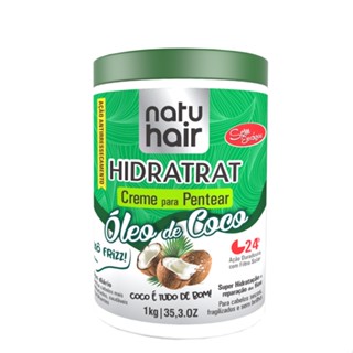 Creme para Pentear Óleo de Coco NatuHair 1kg em Oferta na Shopee