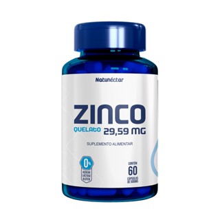Zinco Quelato Imunidade 60 Cápsulas Natunéctar